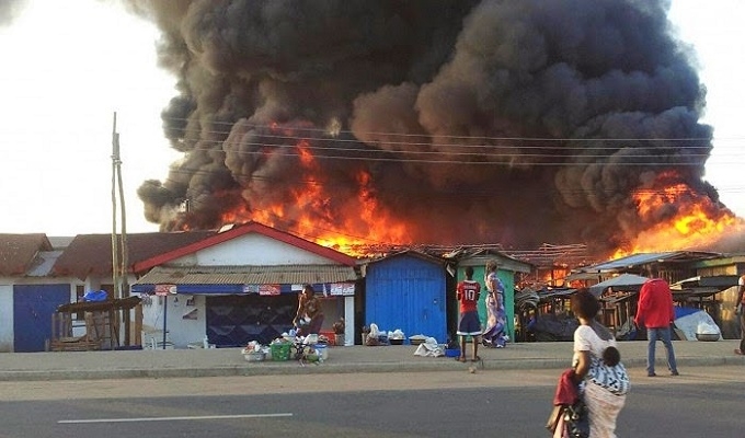 Fire destroys several houses and shops at Mile 12