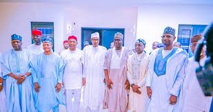 A Visit Beyond Politics: APC Governors Seek Solace and Strength in Buhari Amid Party Crossroads