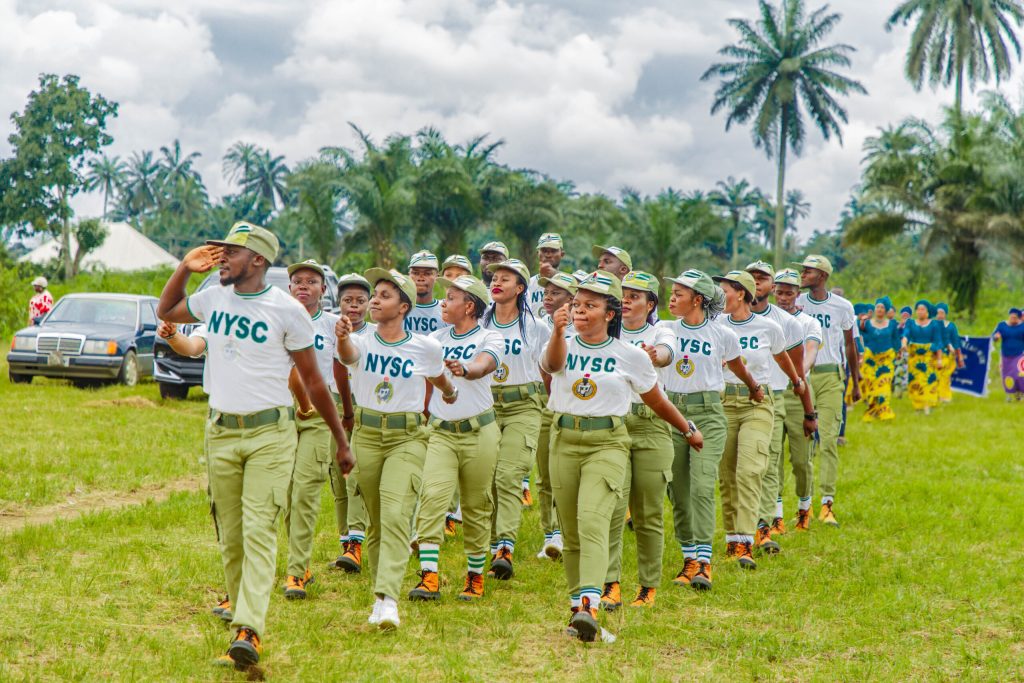 The Birth of the National Youth Service Corps: A Historic Milestone in Nigeria’s Path to Unity National Youth Service Corps (NYSC) members during their Passing Out Parade (POP), celebrating the completion of their one-year service in Nigeria