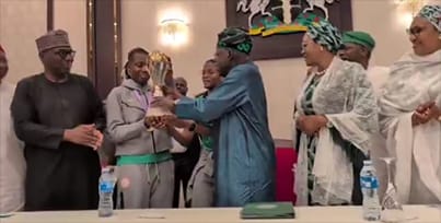 Tinubu’s Grand Gesture to Super Falcons Sparks New Hope for Nigeria’s Girl-Child President Tinubu received Super Falcons