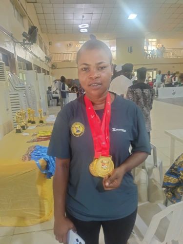 Bose Odusanya Shines Again: The Undisputed Queen of HOS Games Table Tennis Bose Odusanya
