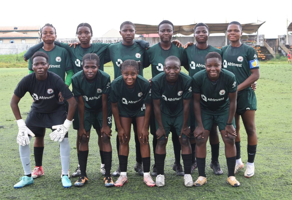 Rangers International FC Women team lineup in Okigwe, Imo State ahead of their NWFL Nationwide Tournament preparationRangers International FC Women team lineup in Okigwe, Imo State ahead of their NWFL Nationwide Tournament preparation