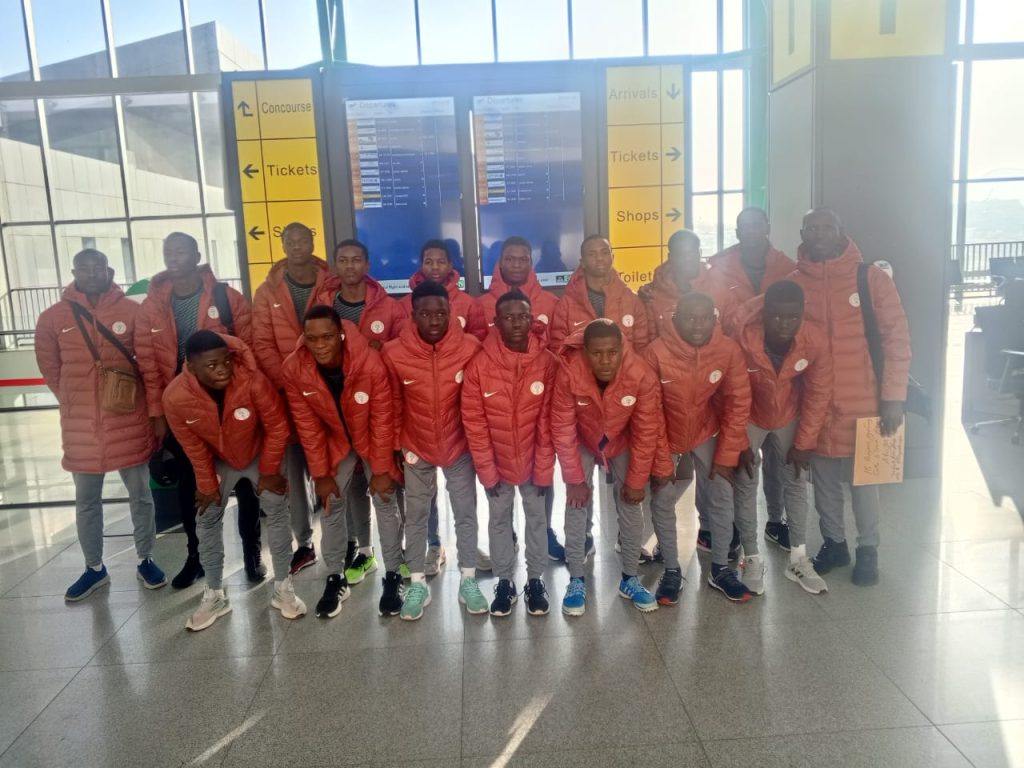 Nigeria Departs for CAF African Schools Football Championship Zonal Qualifiers in Burkina Faso CAF African Schools Football Championship Nigeria contingents