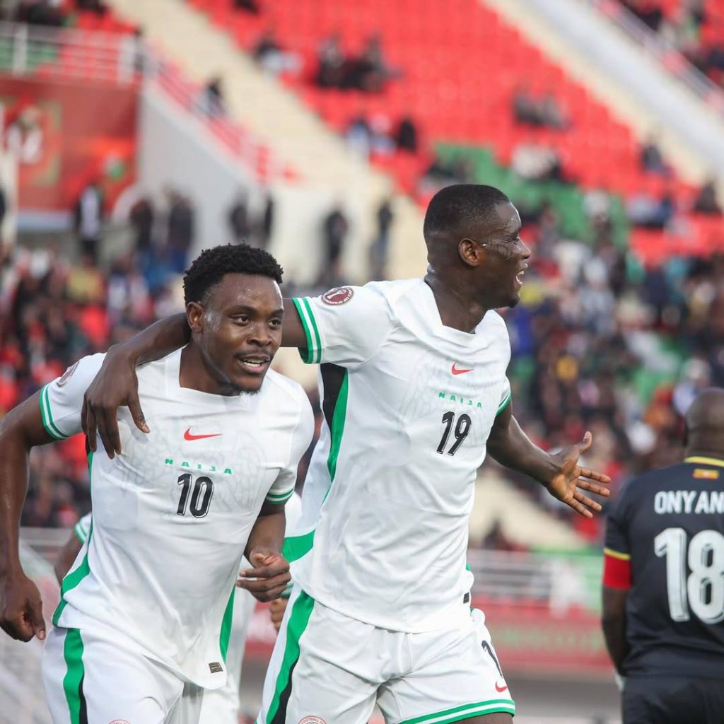 Paul Onuachu and Njideka, the Scorers of Super Eagles goals against Uganda in AFCON