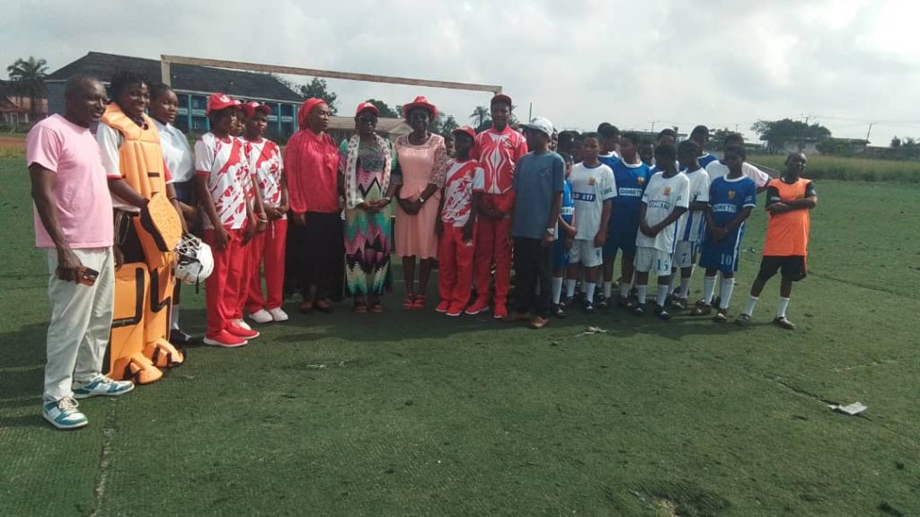 Grassroots NGOS Rewards Hockey Team of St. Maria Goretti Girls’ Grammar School