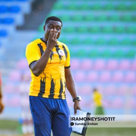 Ekiti United Coach Bolarinwa Idris Opens Up on Promotion Push, Tactical Changes and Unbreakable Belief Coach Bolarinwa Idris of Ekiti United