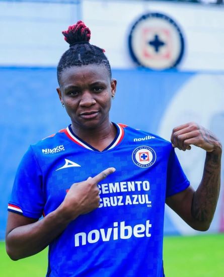 Uchenna Kanu Returns to Mexico as Super Falcons Star Joins Cruz Azul Women Uchenna Kanu Returns to Mexico as Super Falcons Star Joins Cruz Azul Women